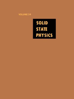 cover image of Solid State Physics